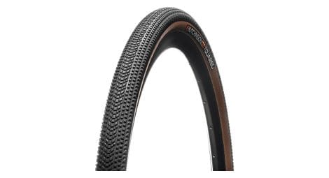 Neumático hutchinson touareg 650 mm tubeless ready soft gravel reinforced+ bi-gum beige sidewalls tan