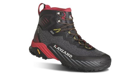 Chaussures de randonnée kayland duke mid gore-tex gris/rouge