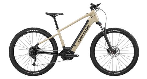 Cannondale trail neo 4 shimano alivio 9v 500 wh 29'' beige semi-stijve elektrische mountainbike