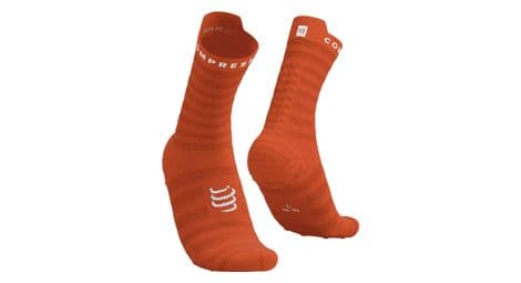 Compressport pro racing v4.0 ultralight run high socks rot