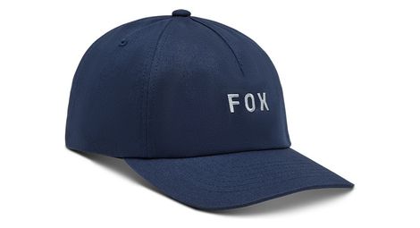 Casquette fox wordmark bleu