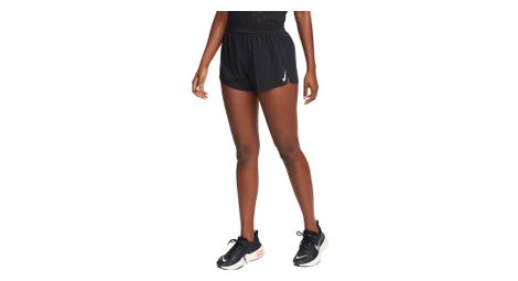 Nike AeroSwift 3in Split Shorts Schwarz Damen