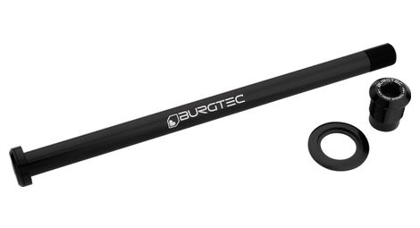 Eje trasero Burgtec Trek Session MTB 194 mm | M12x1,0 | Negro