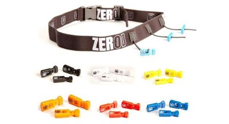 Lace lockers zerod pour ceinture porte dossard set de 3