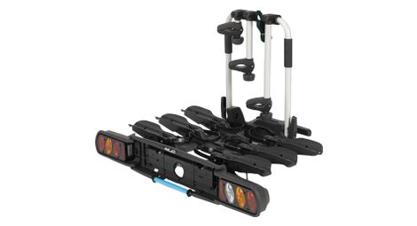 Porte-vélos sur boule d'attelage xlc beluga vc-c03 3 vélos noir