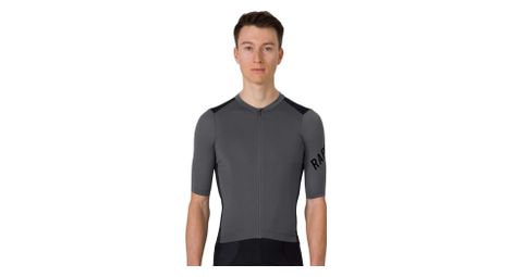 Rapha Pro Team Training Kurzarmtrikot Grau/Schwarz Männer