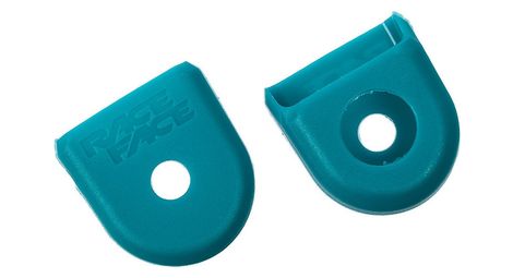 Race face coppia di manovelle maniche alu pedale boot turquoise