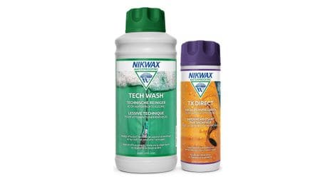 Lessive tech wash 1l et imperméabilisant tx.direct 300ml