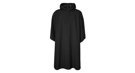 basil hoga bicycle rain poncho unisex black
