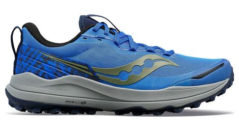 Scarpe da trail running saucony peregrine 13 grigio giallo 44.1/2