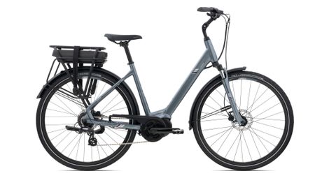 Velo de ville electrique giant entour e 3 lds shimano altus 8v 400 wh 700mm metallic gray