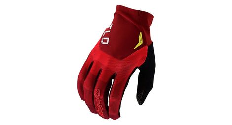 Gants longs troy lee designs ace rouge