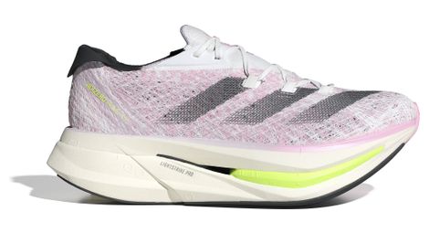 Chaussures running adidas adizero prime x 2.0 strung blanc/rose unisexe