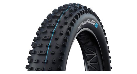 Pneu fatbike schwalbe al mighty 26 tubeless ready souple addix speedgrip super ground e-25 noir