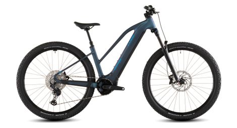 Vtt électrique semi-rigide cube reaction hybrid pro 800 trapeze shimano 12v 800 wh bosch 100 nm 29 bleu nebular 2026