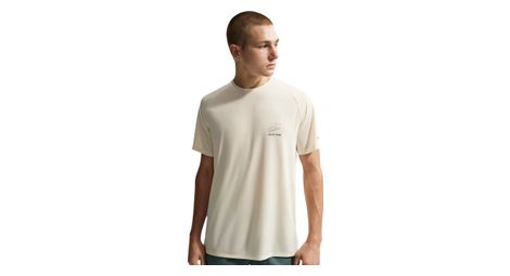 Nike Stride Distant Dreams Kurzarm-Trikot für Herren, beige