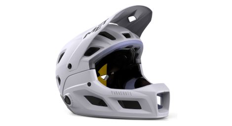 Casque avec Mentonnière Amovible Met Parachute MCR Mips Lila Mat