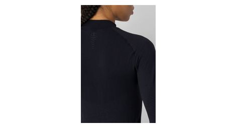Damen Baselayer Langarm Thermal Seamless Schwarz