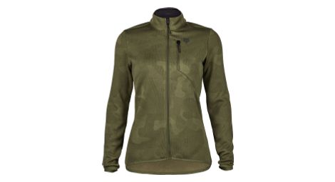 Fox damen ranger mid-layer jacke khaki xs