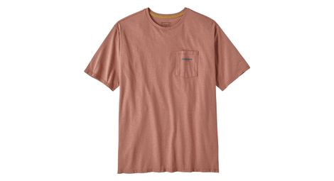 Patagonia boardshort logo pocket orange t-shirt