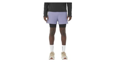 Culotte salomon sense aero 2 en 1 azul/negro hombre