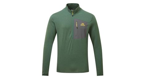 Polaire mountain equipment lumiko zip t vert homme