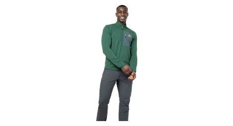 Lumiko Zip T Fleecejacke Grun Herren