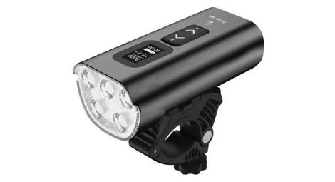 Eclairage velo feu avant usb rechargeable 2200 lumens  