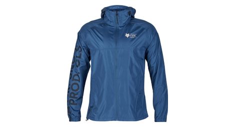 Veste fox barge windbreaker bleu