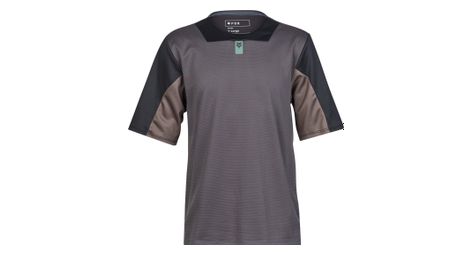 Fox defend maillot de manga corta gris para niños