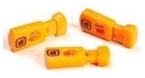 Lace Lockers ZEROD pour ceinture porte dossard ( Set de 3 ) - Orange