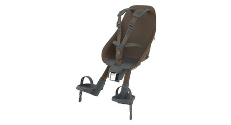 Porte bebe avant avec adaptateur compact urban iki marron noir