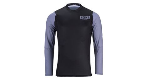 Maillot manches longues kenny charger noir gris