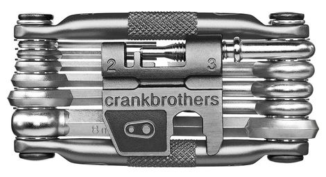 Crankbrothers m17 multi-tools 17 funzioni nickel