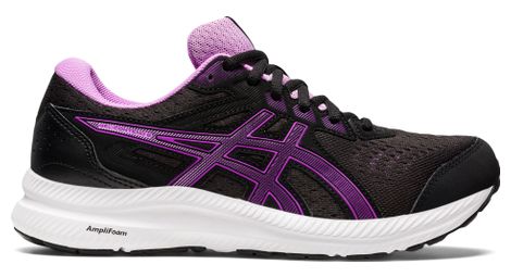 Asics gel-contend 8 negro violeta zapatillas de running mujer