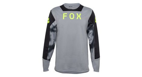Camiseta de manga larga para niños fox defend gris