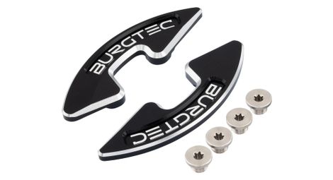 Paire de Protège Plateau Burgtec Noir