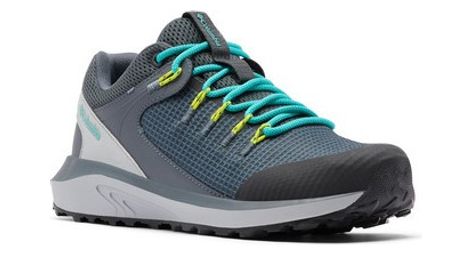 Chaussures de randonnee columbia trailstorm waterproof gris femme