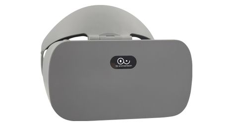 Fit immersion casque de réalité virtuelle (lunettes 3d) pro-2x : kit d'entrainement vélo intérieur (cyclisme) vr autonome (sans téléphone) gris