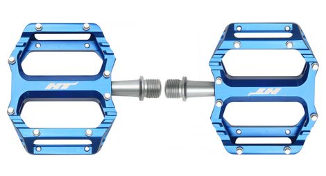 Paar Flache Pedale Ar09 Marineblau