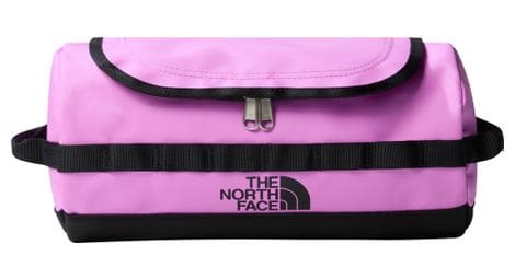 The north face base camp l 5.7l purple toiletry bag
