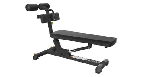 Evolve fitness pr-218 banc d'abdominaux - réglable