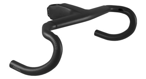 trek aero rsl 410mm black handlebar stem combo