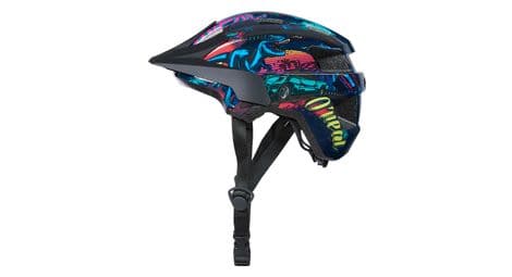 O'neal flare rex v.22 casco all-mountain bambino multicolore (51-55 cm)