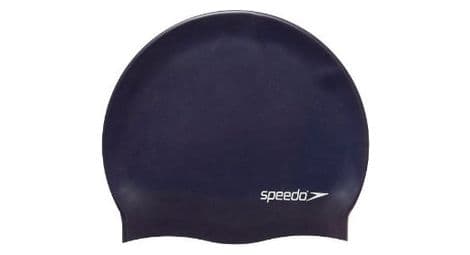 Speedo bonnet de bain flat silicone noir