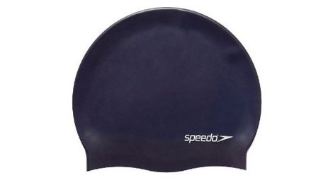 Speedo bonnet de bain flat silicone noir