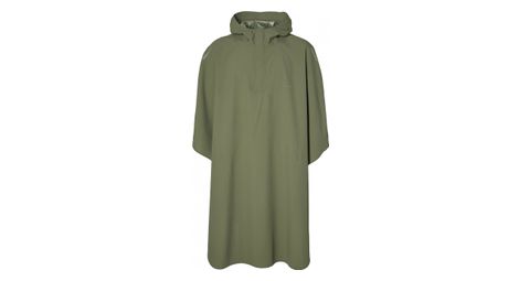basil hoga bicycle rain poncho unisex green olive