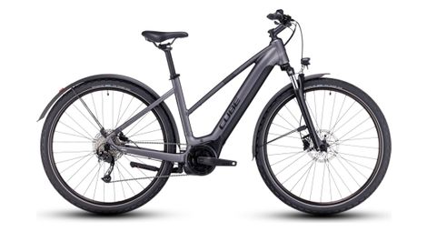 Cube nuride hybrid performance 500 allroad shimano alivio 9v 500 wh 29'' gris 2023 bicicleta eléctrica de montaña 46 cm / 160-168 cm