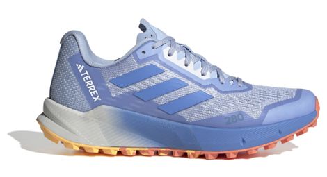 Zapatillas trail running mujer adidas terrex agravic flow 2 azul coral 39.1/3