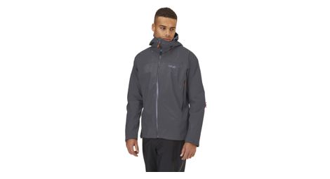 Veste imperméable rab downpour plus 2.0 gris